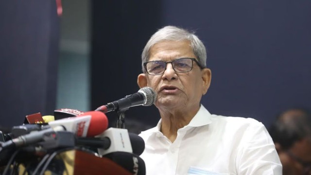দেশের মানুষ নির্বাচনের জন্য প্রাণ দিয়েছে : মির্জা ফখরুল