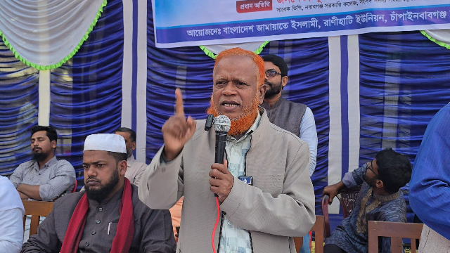 শ্রমিকদের মর্যাদা প্রতিষ্ঠায় ইসলামী রাষ্ট্রের দাবি নুরুল ইসলাম বুলবুলের