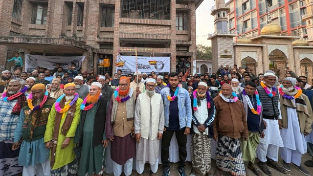 শিবগঞ্জের মোবারকপুরে বিএনপির ২২ নেতাকর্মীর জামায়াতে যোগদান