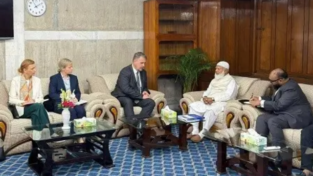 ইইউ প্রতিনিধিদলের সঙ্গে বৈঠকে আইনশৃঙ্খলা নিয়ে উদ্বেগ জানালেন বিরোধীদলীয় নেতা শফিকুর রহমান