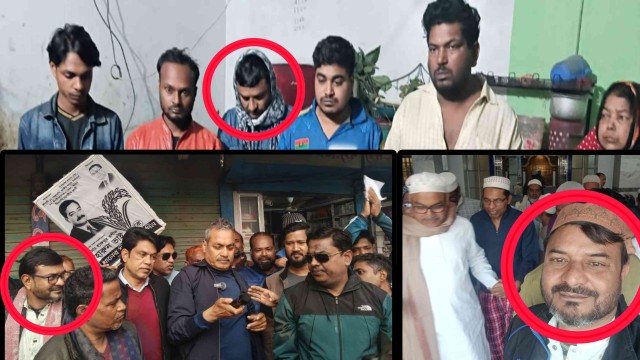 চাঁপাইনবাবগঞ্জে সেনাবাহিনীর মাদকবিরোধী অভিযানে শ্রমিক দলের নেতাসহ পাঁচজন আটক