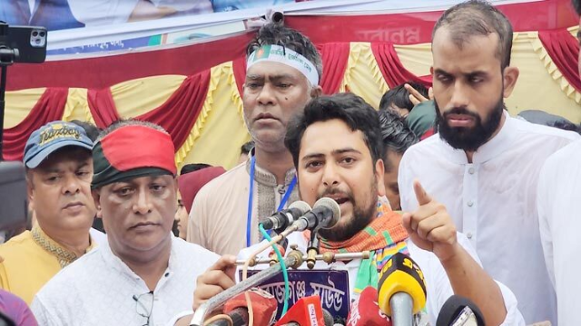 সীমান্ত হত্যা আর কোনোভাবেই মেনে নেওয়া হবে না: নাহিদ ইসলাম