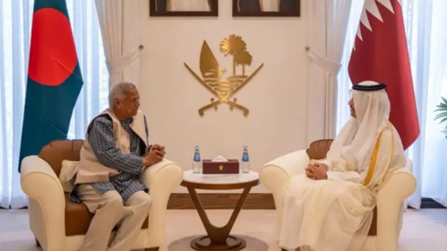 ড. ইউনূসকে সব ধরনের সহায়তার আশ্বাস কাতারের প্রধানমন্ত্রীর