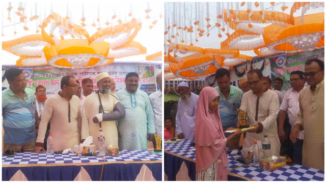গোমস্তাপুরে ফি- সাবিলিল্লাহ পাঠাগারের ইসলামিক কুইজ ও পুরস্কার বিতরণ অনুষ্ঠিত