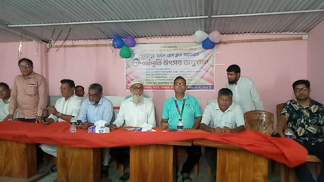 গোমস্তাপুর স্বাধীন প্রেসক্লাব প্রতিষ্ঠার ২য় বার্ষিকী উদযাপন