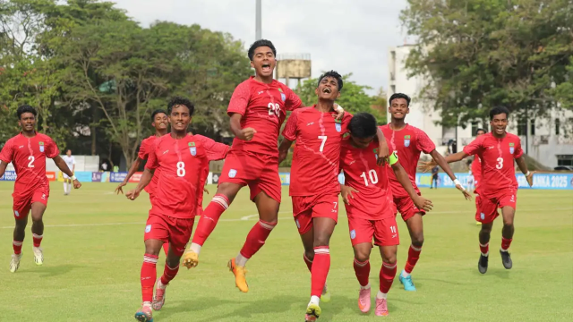 সাফ অনূর্ধ্ব-১৭ চ্যাম্পিয়নশিপে ফাইনালে বাংলাদেশ