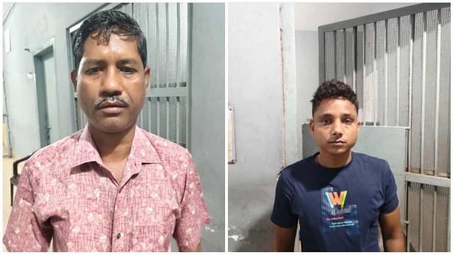 চাঁপাইনবাবগঞ্জ সদর মডেল থানার চুরি মামলায় দুই আসামী গ্রেফতার ও চুরি হওয়া স্বর্ণালঙ্কার ও টাকা উদ্ধার