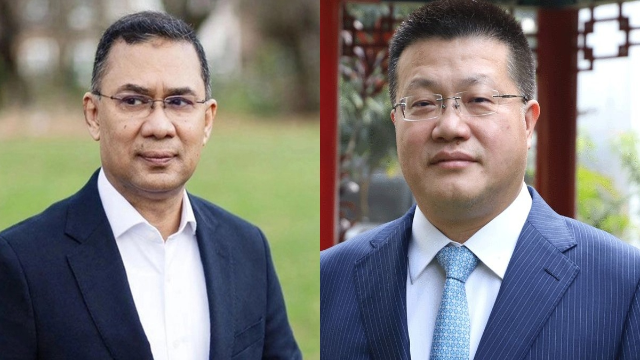 তারেক রহমানের সঙ্গে দেখা করতে আনুষ্ঠানিক আবেদন চীনের রাষ্ট্রদূতের