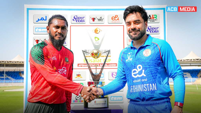 আফগানিস্তানের বিপক্ষে টস হেরে ফিল্ডিংয়ে বাংলাদেশ