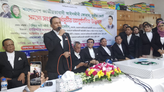 গুপ্ত সংগঠনের কাউকে জাতীয়তাবাদী আইনজীবী ফোরামের সদস্য করবেন না- কায়সার কামাল