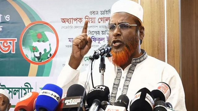 গণভোট সংকট বিএনপিকেই সমাধান করতে হবে: গোলাম পরওয়ার