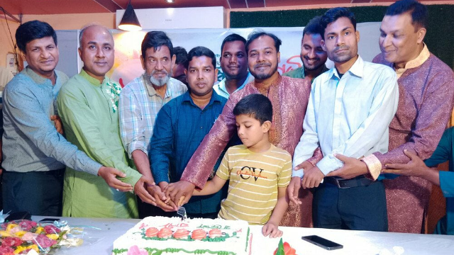 রাজশাহীতে স্বদেশ বাণীর প্রতিষ্ঠাবার্ষিকী উদযাপন