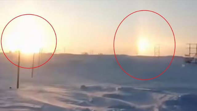 আকাশে দুটি সূর্য! রাশিয়ার সাকহালিনে বিরল মহাজাগতিক দৃশ্য