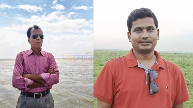 শিবগঞ্জ সাংবাদিক ফাউন্ডেশনের সভাপতি আহসান হাবিব ও সাধারণ সম্পাদক তারেক রহমান