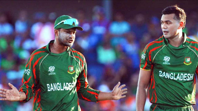 আইএলটি–টোয়েন্টিতে দল পেলেন সাকিব ও তাসকিন