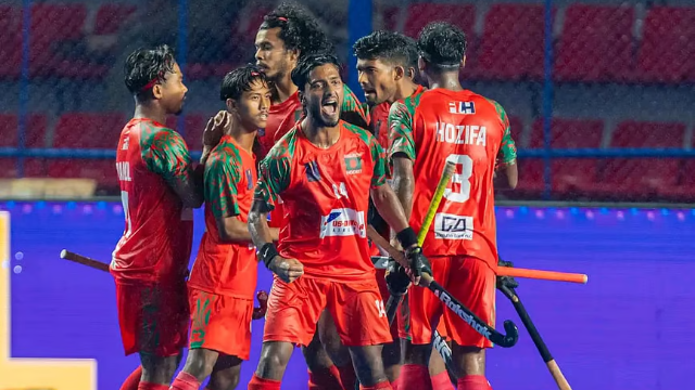 ওমানকে ১৩–০ ব্যবধানে বিধ্বস্ত করল বাংলাদেশ